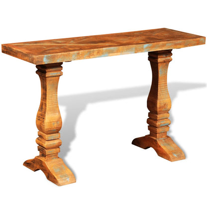 Console Table Solid Reclaimed Wood - OLBRIT