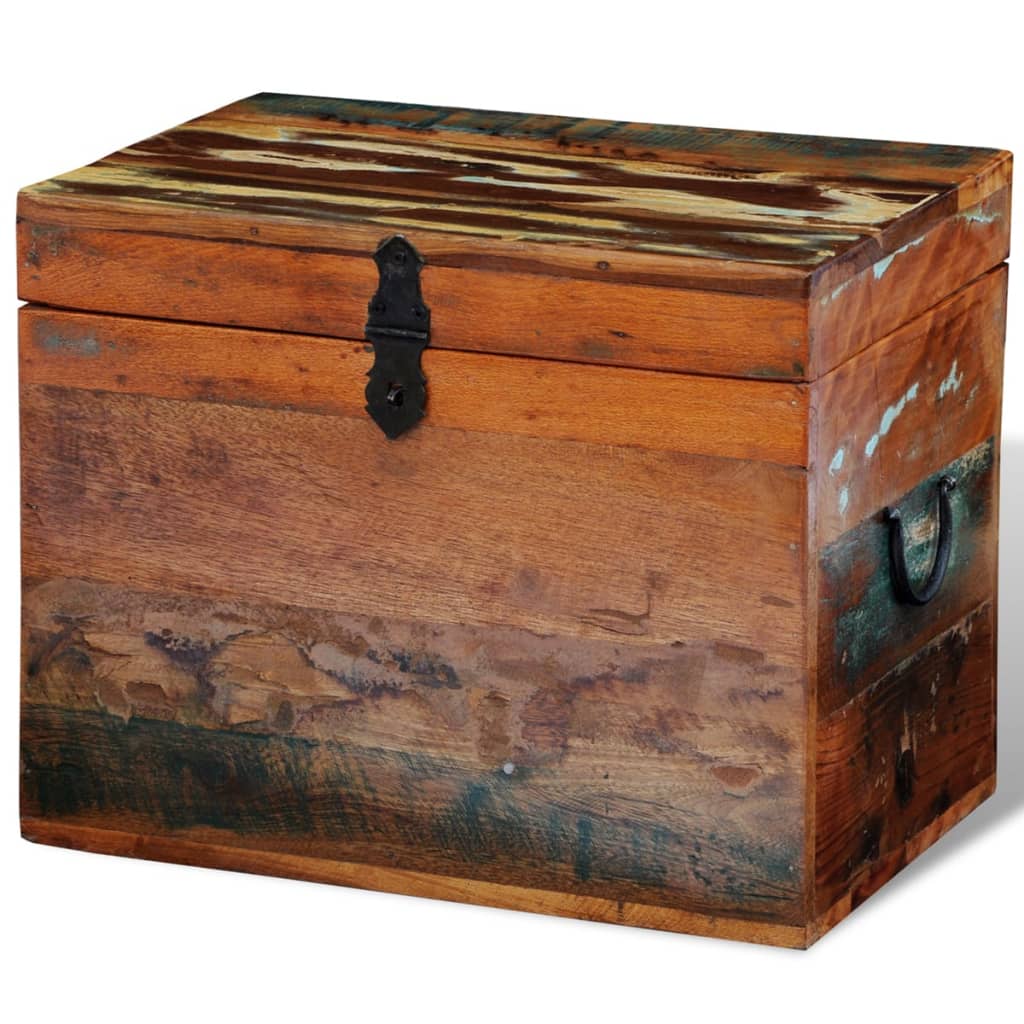 Reclaimed Storage Box Solid Wood - OLBRIT