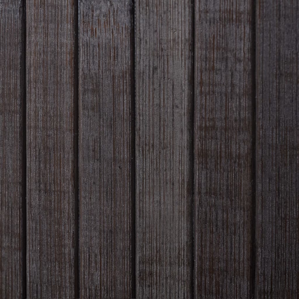 Room Divider Bamboo Dark Brown 250x165 cm - OLBRIT