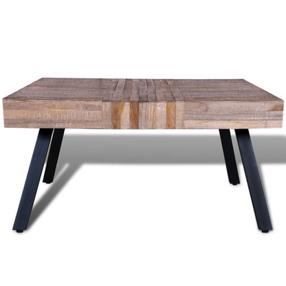Coffee Table Square Reclaimed Teak Wood - OLBRIT