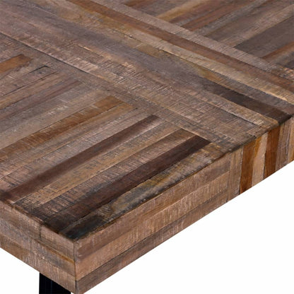 Coffee Table Square Reclaimed Teak Wood - OLBRIT