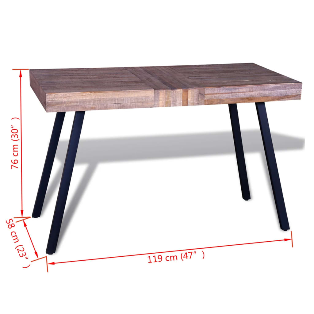 Table Reclaimed Teak - OLBRIT