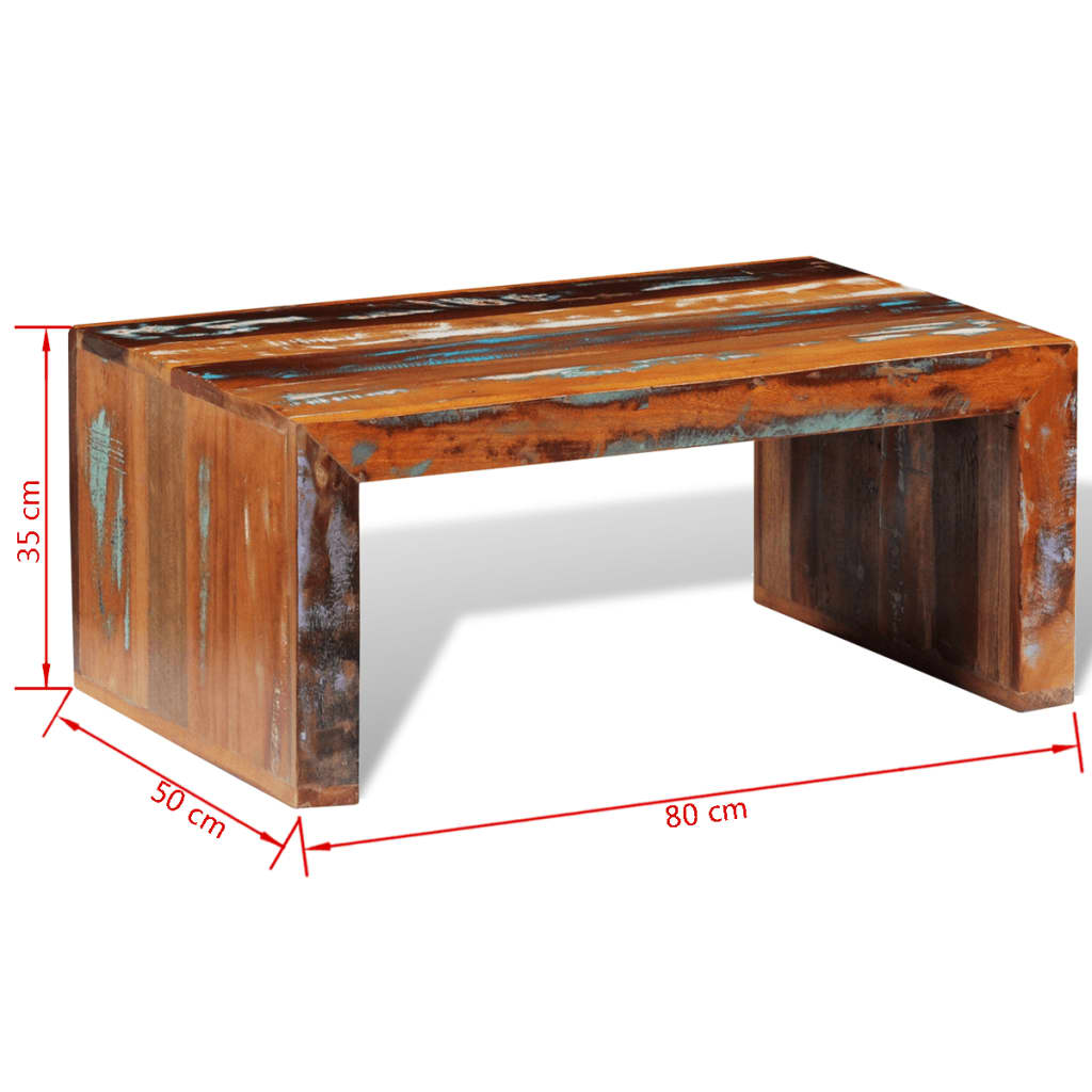 Coffee Table Reclaimed Wood - OLBRIT