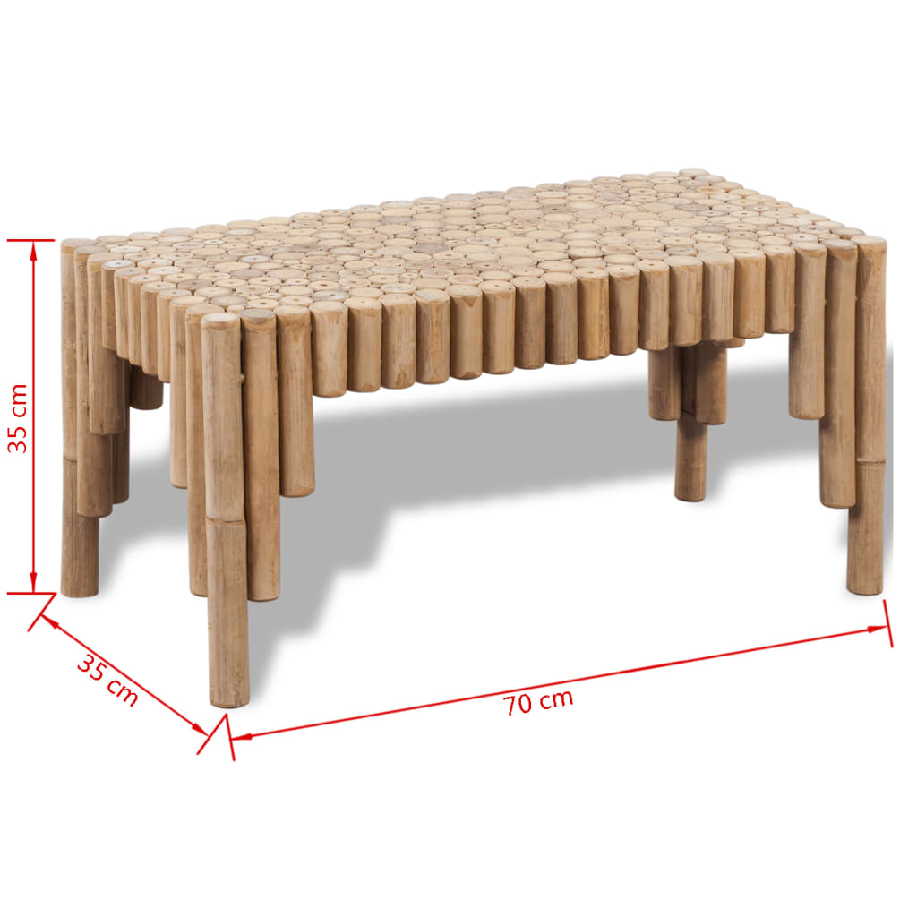 Bamboo Coffee Table - OLBRIT