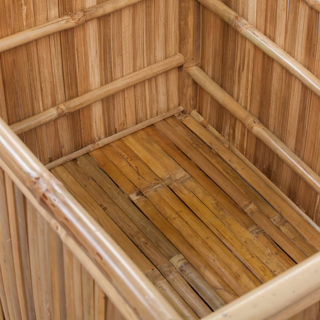 Storage Boxes 3 pcs Bamboo - OLBRIT