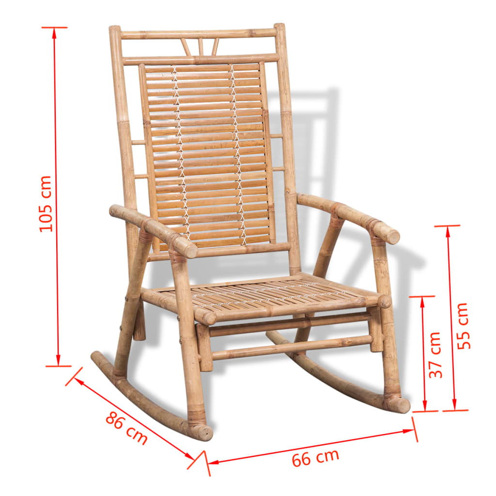 Rocking Chair Bamboo - OLBRIT