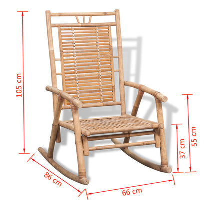 Rocking Chair Bamboo - OLBRIT