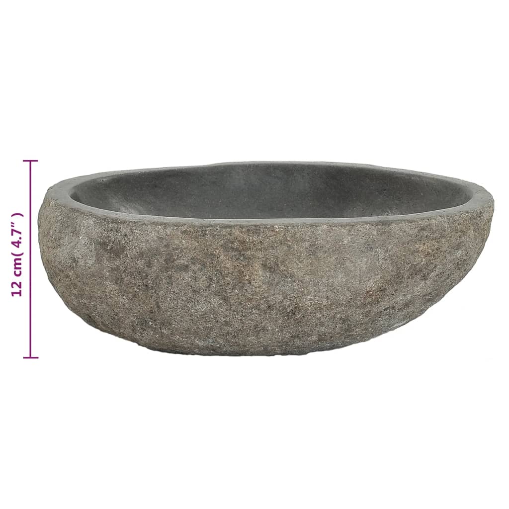 Basin River Stone Oval 29-38 cm - OLBRIT