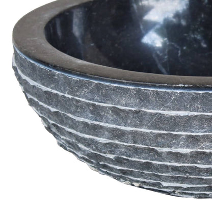 Basin Marble 40 cm Black - OLBRIT
