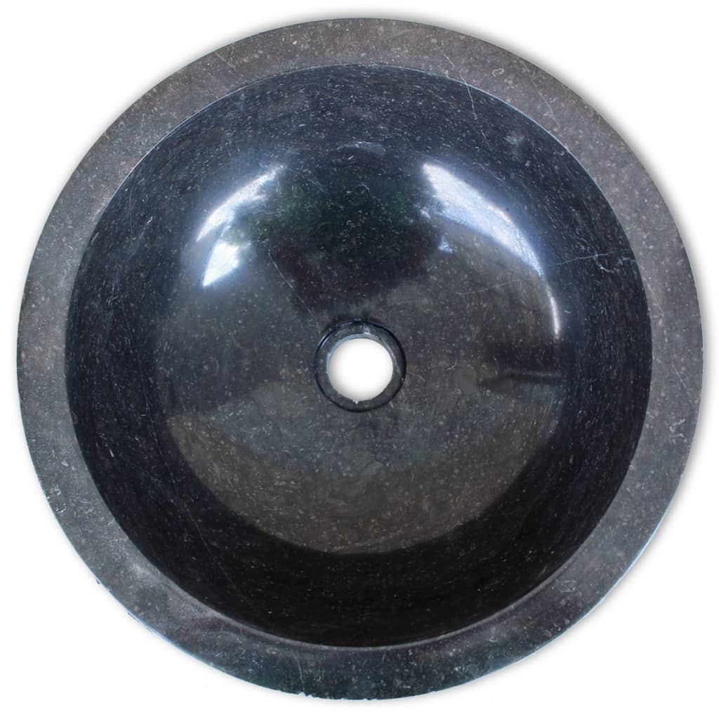 Basin Marble 40 cm Black - OLBRIT