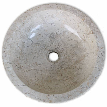 Basin Marble 40 cm Cream - OLBRIT