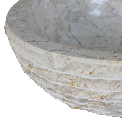 Basin Marble 40 cm Cream - OLBRIT