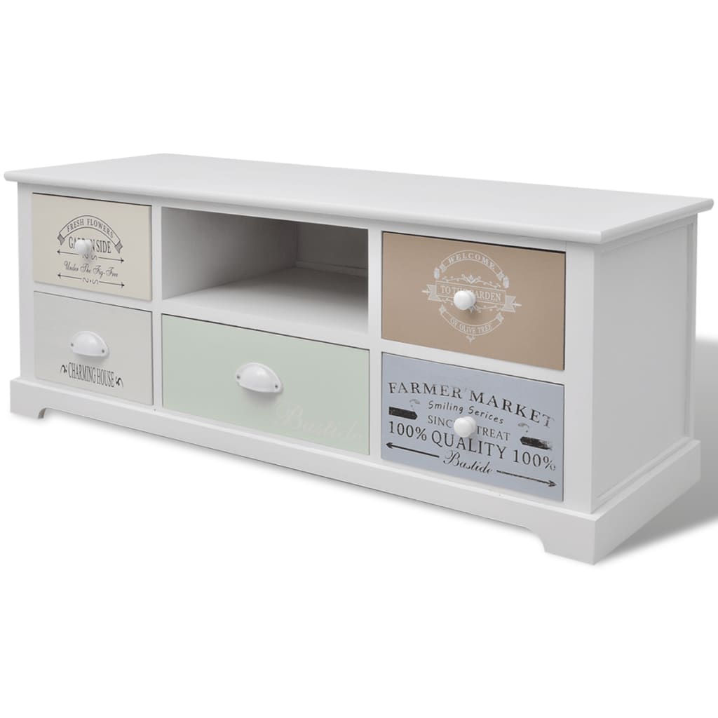 French TV Cabinet Wood - OLBRIT