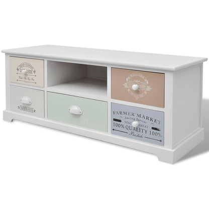 French TV Cabinet Wood - OLBRIT