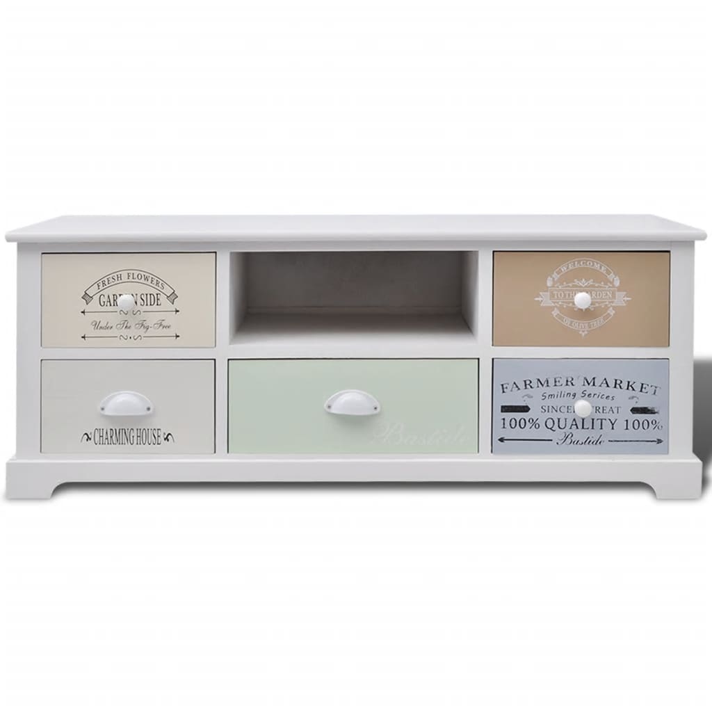 French TV Cabinet Wood - OLBRIT