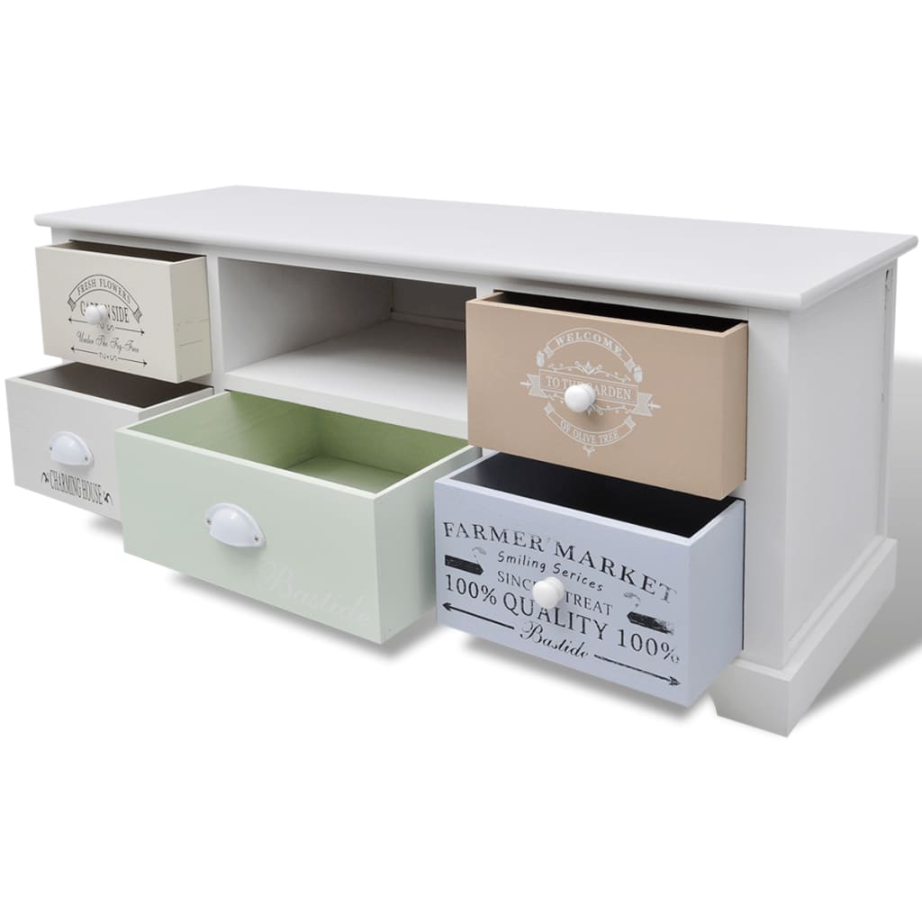 French TV Cabinet Wood - OLBRIT