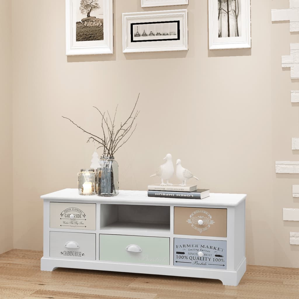 French TV Cabinet Wood - OLBRIT
