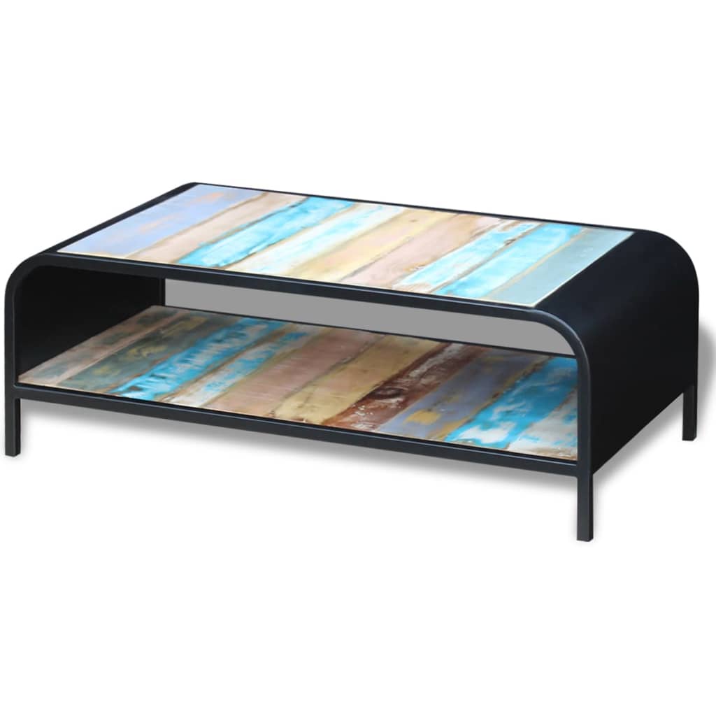 Coffee Table Solid Reclaimed Wood - OLBRIT