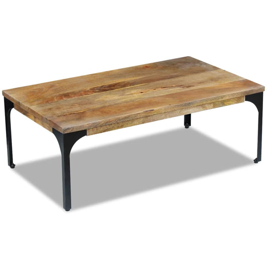 Coffee Table Mango Wood 100x60x35 cm - OLBRIT