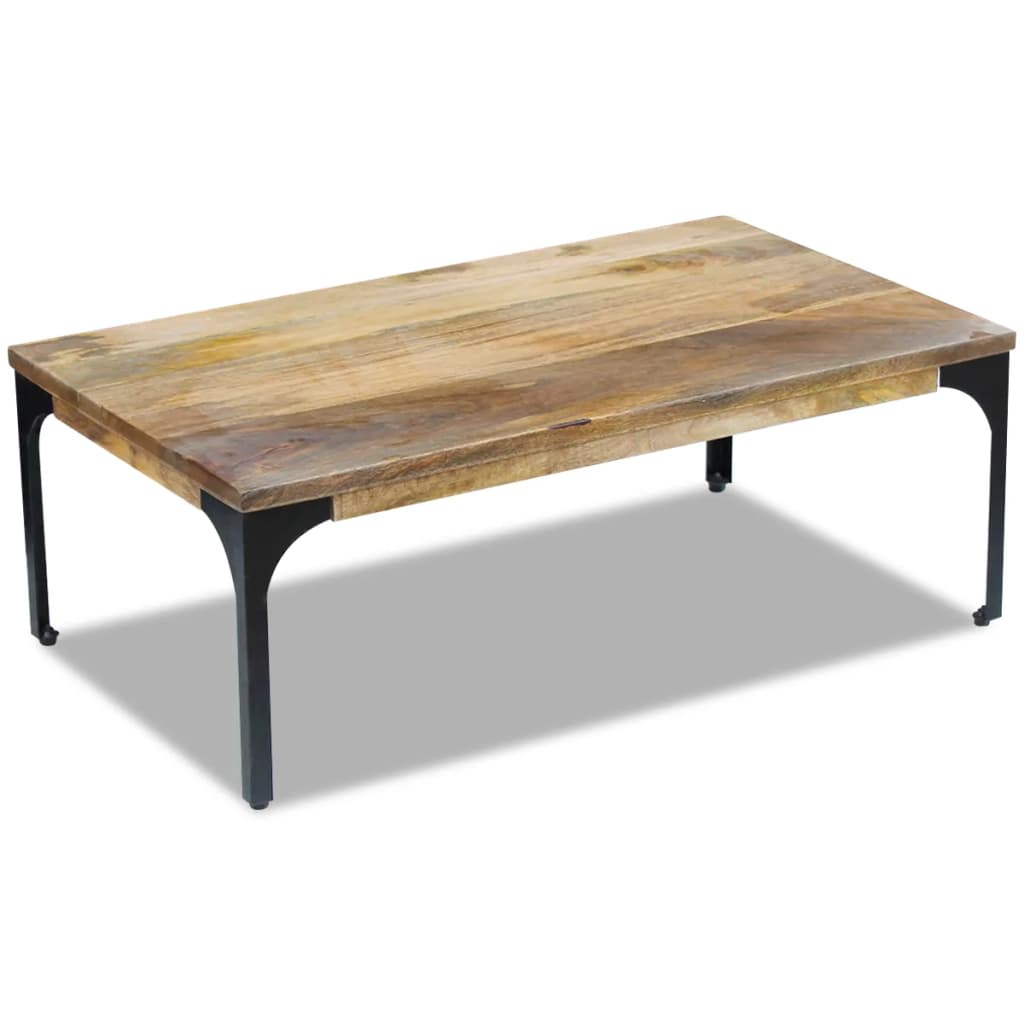 Coffee Table Mango Wood 100x60x35 cm - OLBRIT