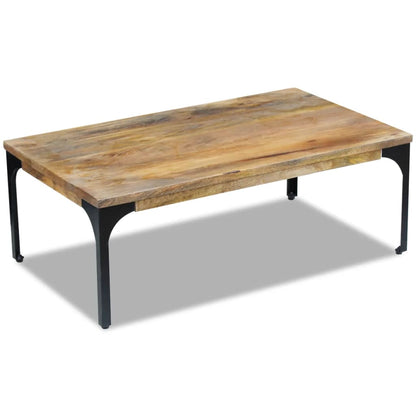 Coffee Table Mango Wood 100x60x35 cm - OLBRIT