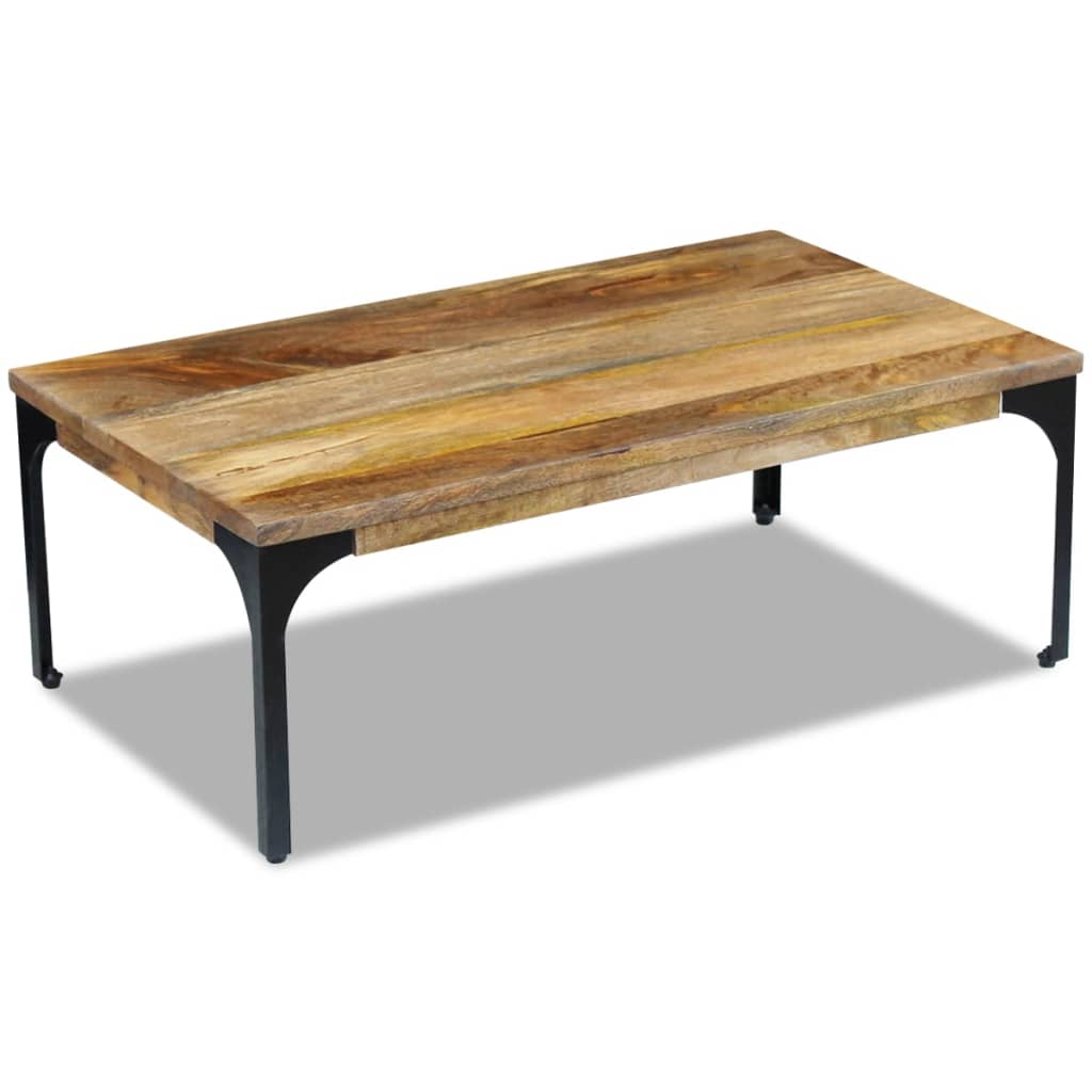 Coffee Table Mango Wood 100x60x35 cm - OLBRIT