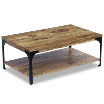 Coffee Table Mango Wood 100x60x38 cm - OLBRIT