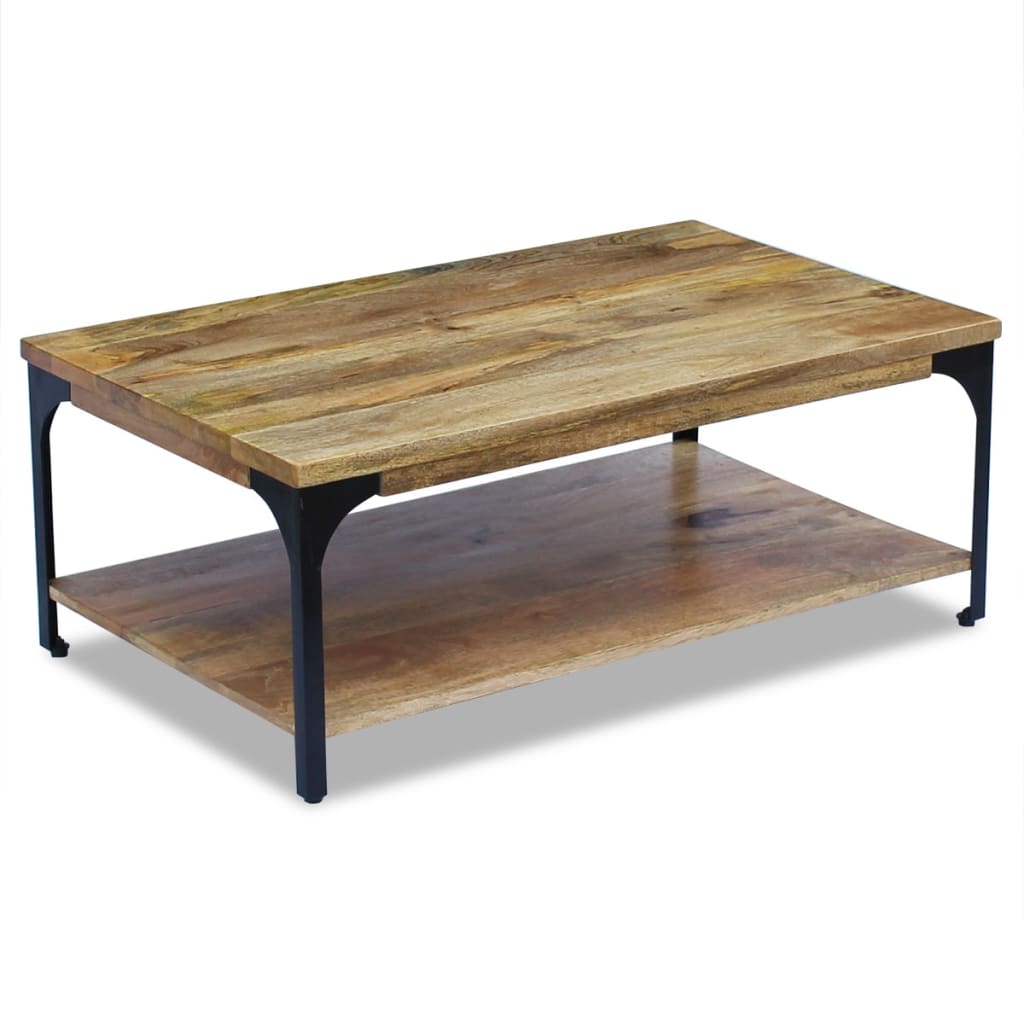Coffee Table Mango Wood 100x60x38 cm - OLBRIT