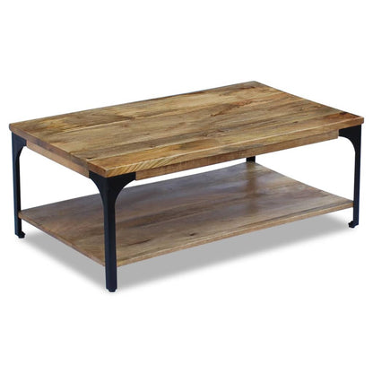 Coffee Table Mango Wood 100x60x38 cm - OLBRIT