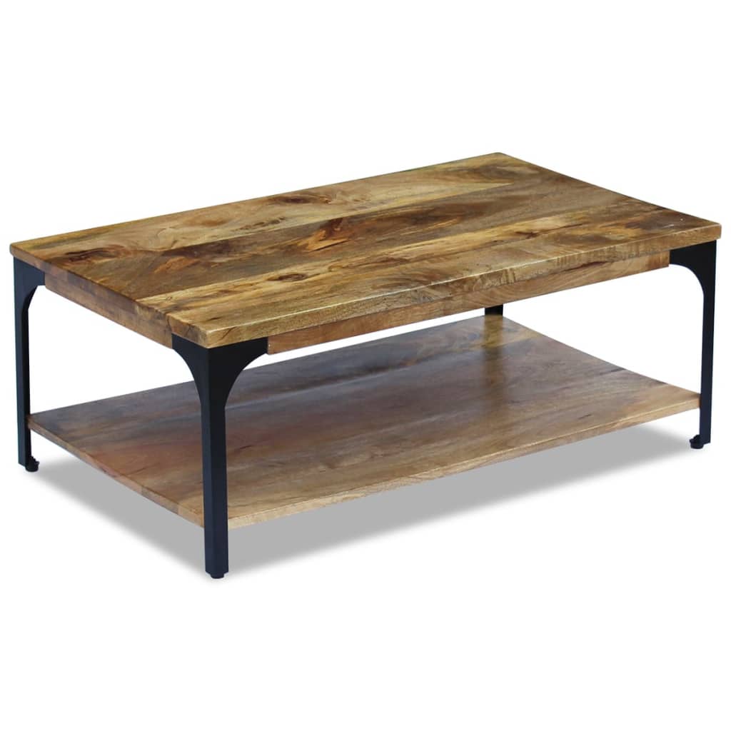 Coffee Table Mango Wood 100x60x38 cm - OLBRIT