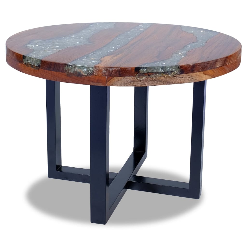 Coffee Table Teak Resin 60 cm - OLBRIT