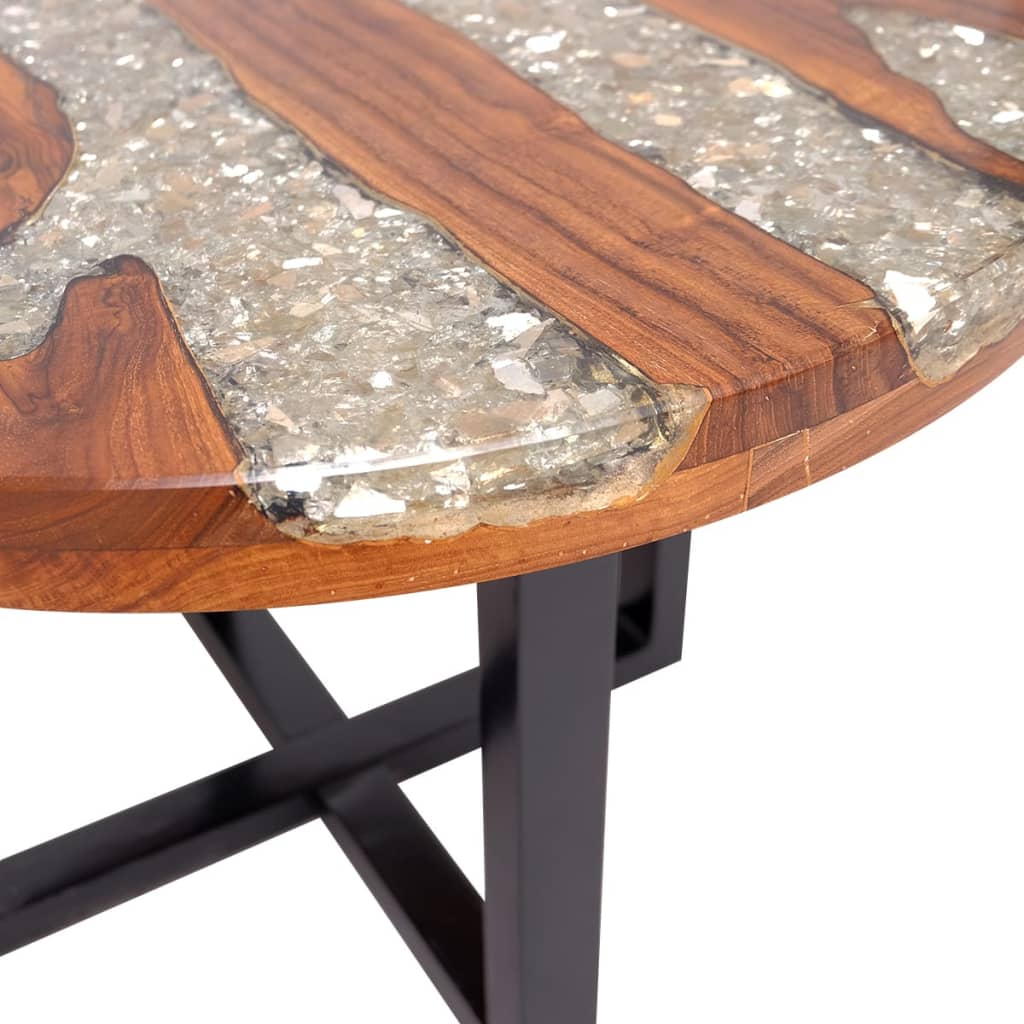 Coffee Table Teak Resin 60 cm - OLBRIT
