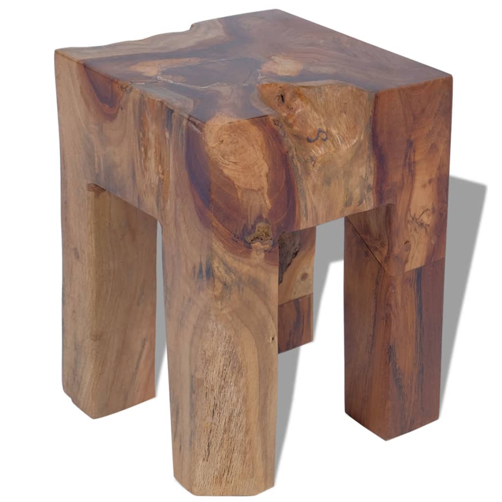 Stool Solid Teak Wood - OLBRIT