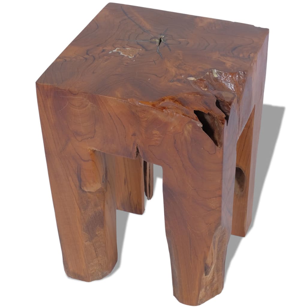 Stool Solid Teak Wood - OLBRIT