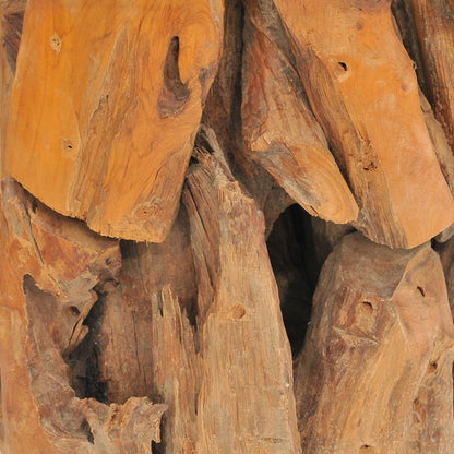 Coffee Table Solid Teak Driftwood 60 cm - OLBRIT
