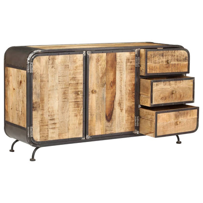 Sideboard 140x40x80 cm Solid Mango Wood - OLBRIT