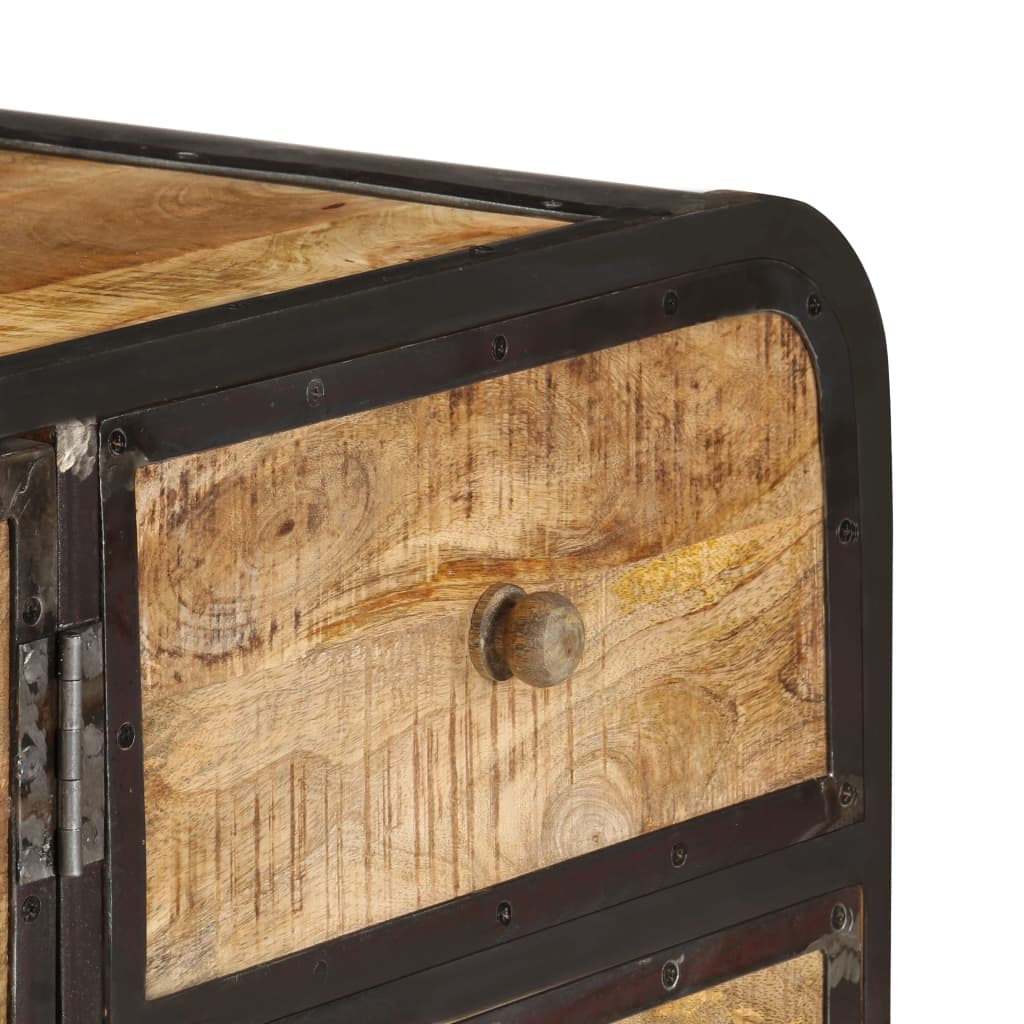 Sideboard 140x40x80 cm Solid Mango Wood - OLBRIT