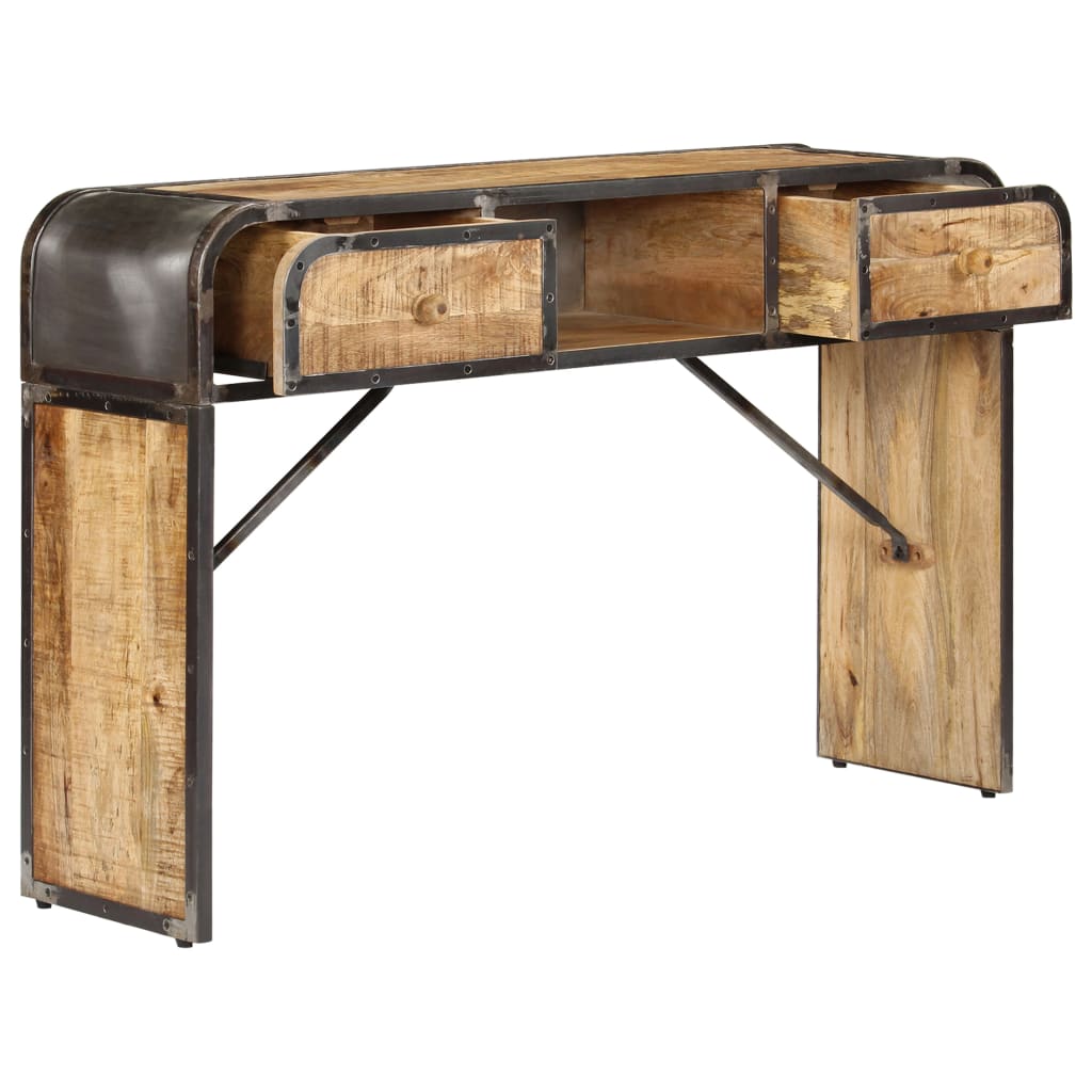 Sideboard 120x30x75 cm Solid Mango Wood - OLBRIT