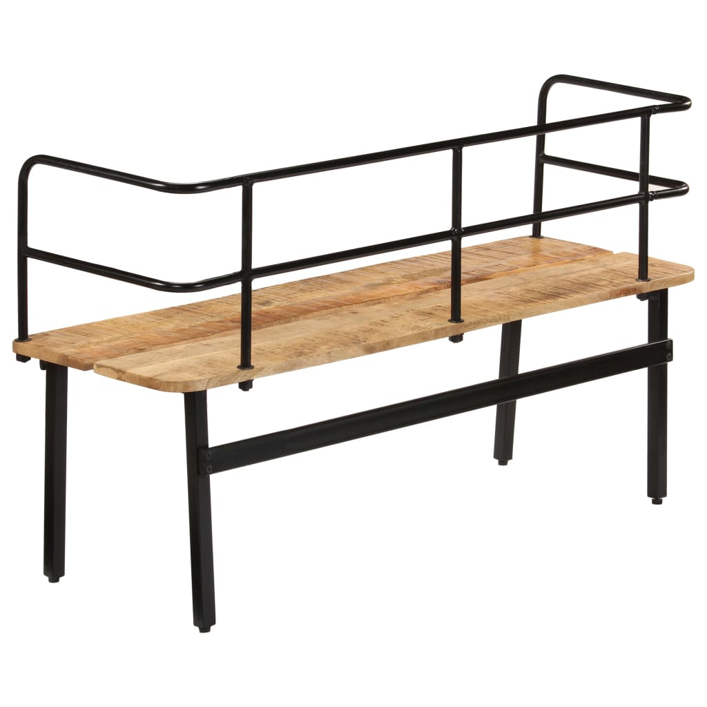 Bench 120x40x70 cm Solid Mango Wood - OLBRIT