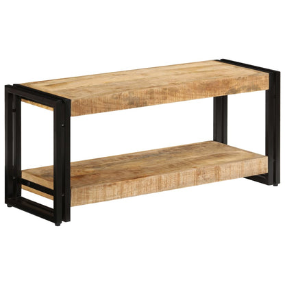TV Cabinet 90x30x40 cm Solid Mango Wood - OLBRIT