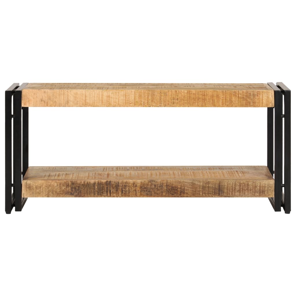 TV Cabinet 90x30x40 cm Solid Mango Wood - OLBRIT