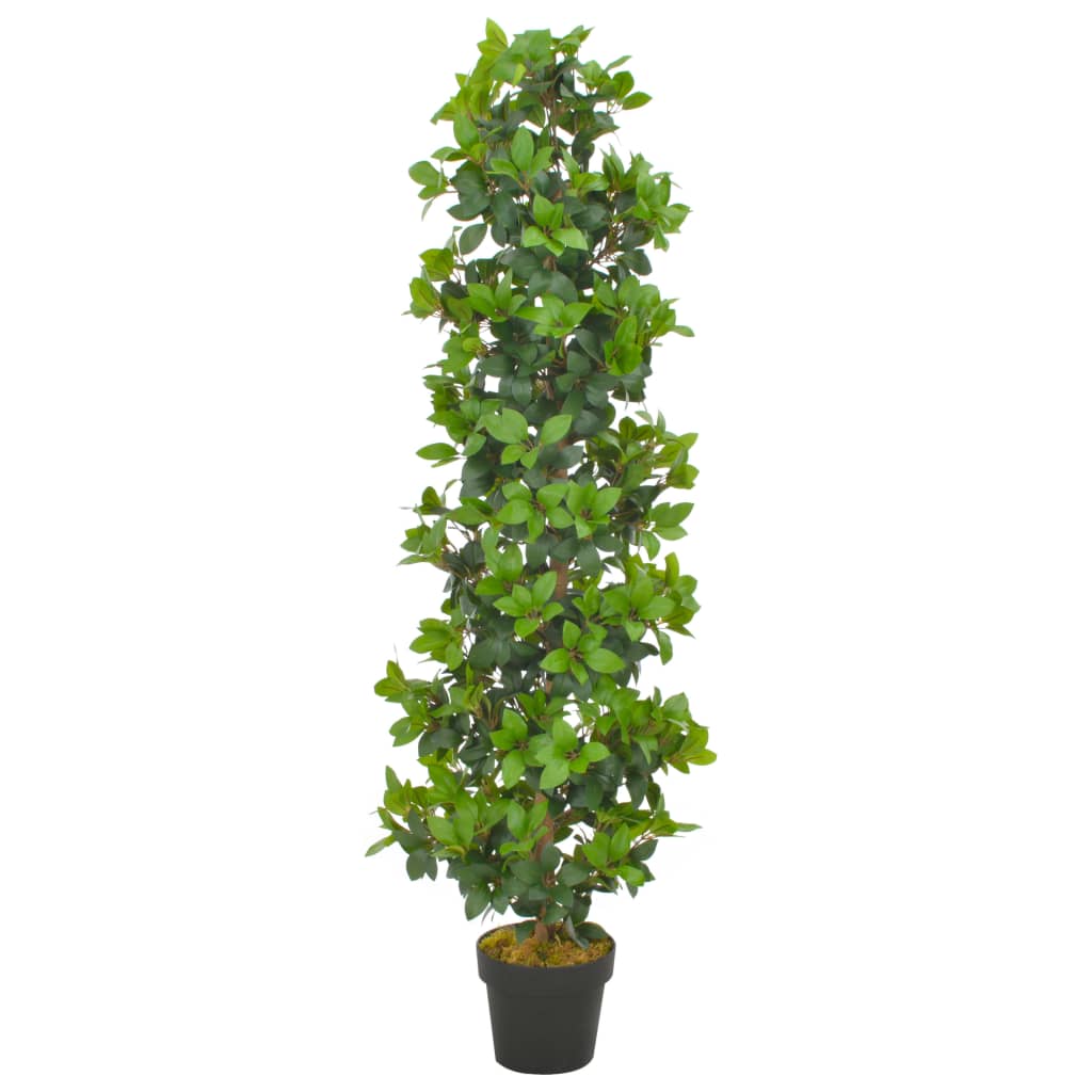 Artificial Plant Laurel Tree with Pot Green 150 cm - OLBRIT