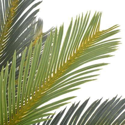 Artificial Plant Cycas Palm with Pot Green 90 cm - OLBRIT