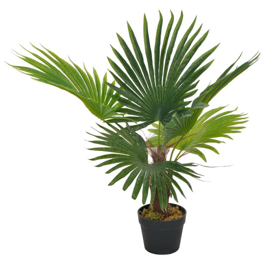 Artificial Plant Palm with Pot Green 70 cm - OLBRIT