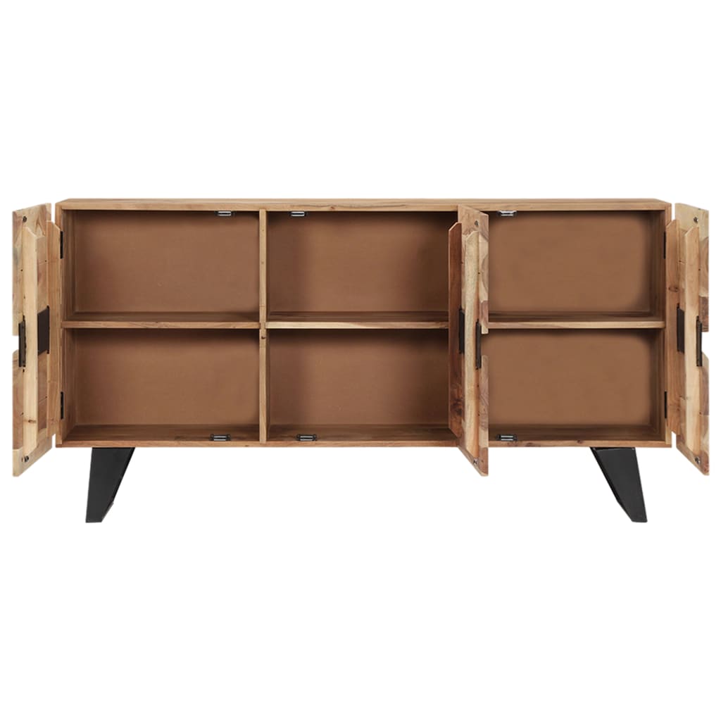 Sideboard 150x40x79 cm Solid Acacia Wood - OLBRIT
