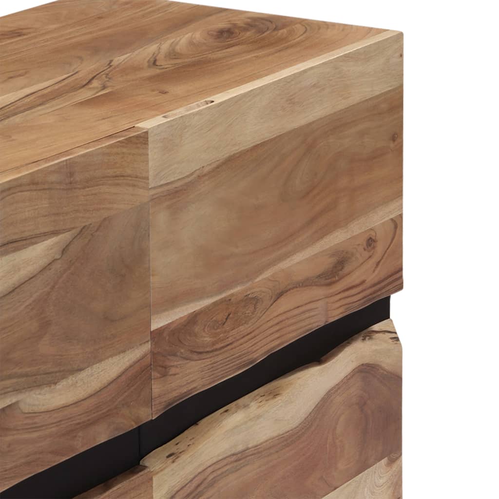 Sideboard 150x40x79 cm Solid Acacia Wood - OLBRIT