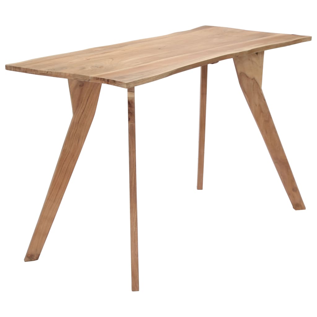 Dining Table 120x58x76 cm Solid Acacia Wood - OLBRIT