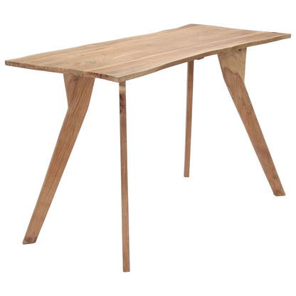 Dining Table 120x58x76 cm Solid Acacia Wood - OLBRIT