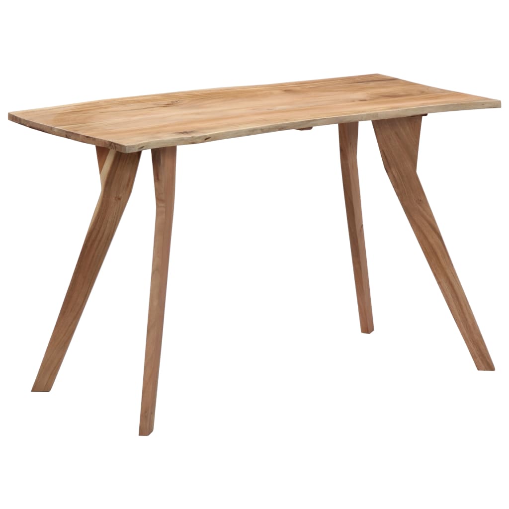 Dining Table 120x58x76 cm Solid Acacia Wood - OLBRIT