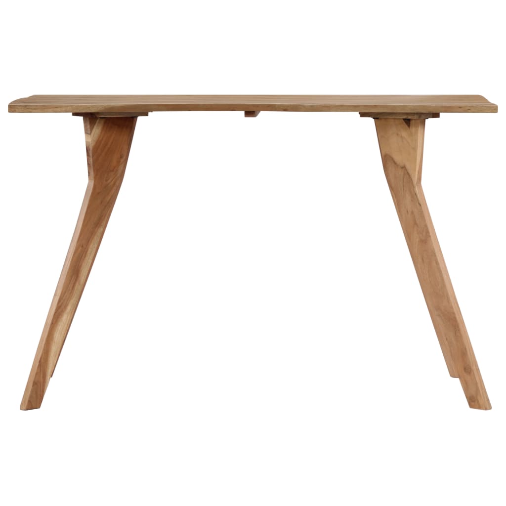 Dining Table 120x58x76 cm Solid Acacia Wood - OLBRIT
